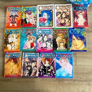 Ceres Celestial Legend by Yu Watase ,‎ complete set 1-14 , Shojo Manga Y2K